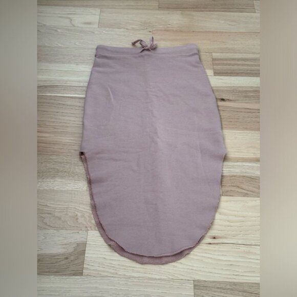 Frank & Eileen Donegal Unforgettable skirt in triple fleece in blush size L - Picture 4 of 12